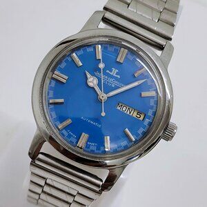 Vintage Swiss Jaeger Lecoultre Club Automatic 17-Jewels Men's Genuine Wristwatch